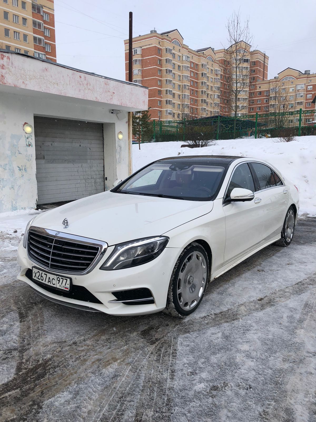 Maybach S500 белый