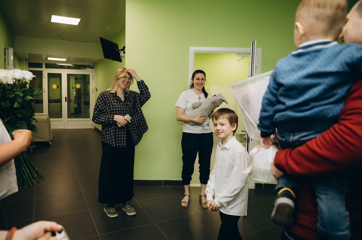 Портфолио: Выписка из роддома