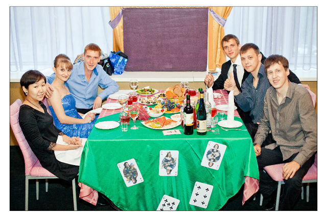 Самая азартная свадьбв в стиле «Казино». Чудины Антон и Юля, 22.09.2012