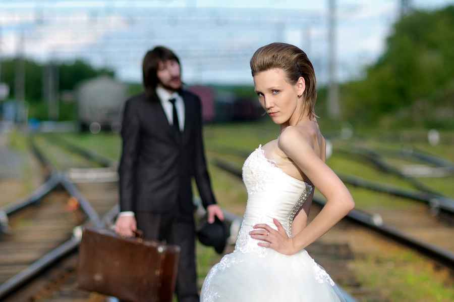 Александр и Анна. Trash the dress