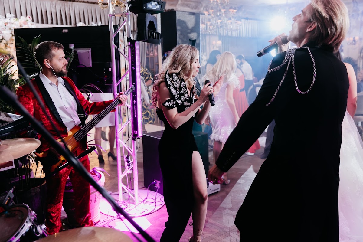 Выступления/гастроли фото и видео  Кавер группа Москва Luxury Band