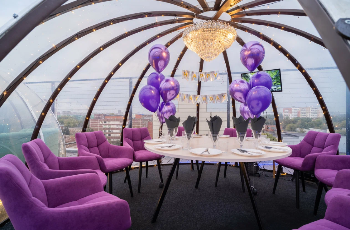 Купольные беседки RoofTop — День рождения