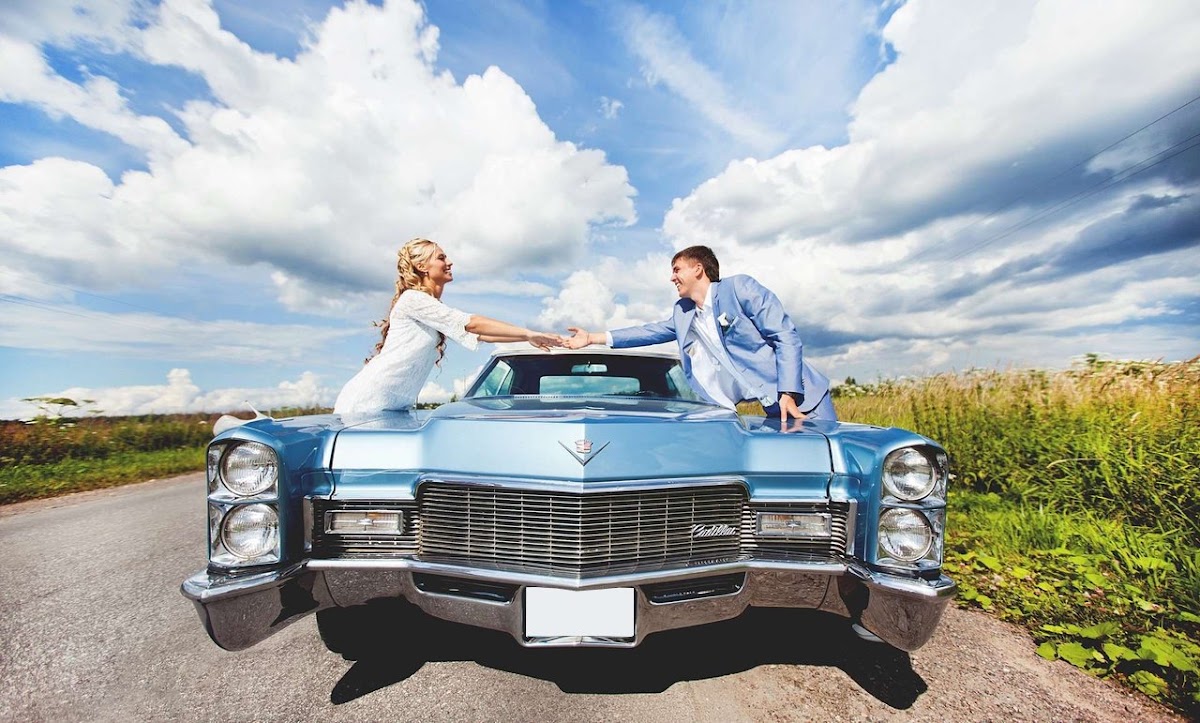 Cadillac De Ville 1968 Blue Sky