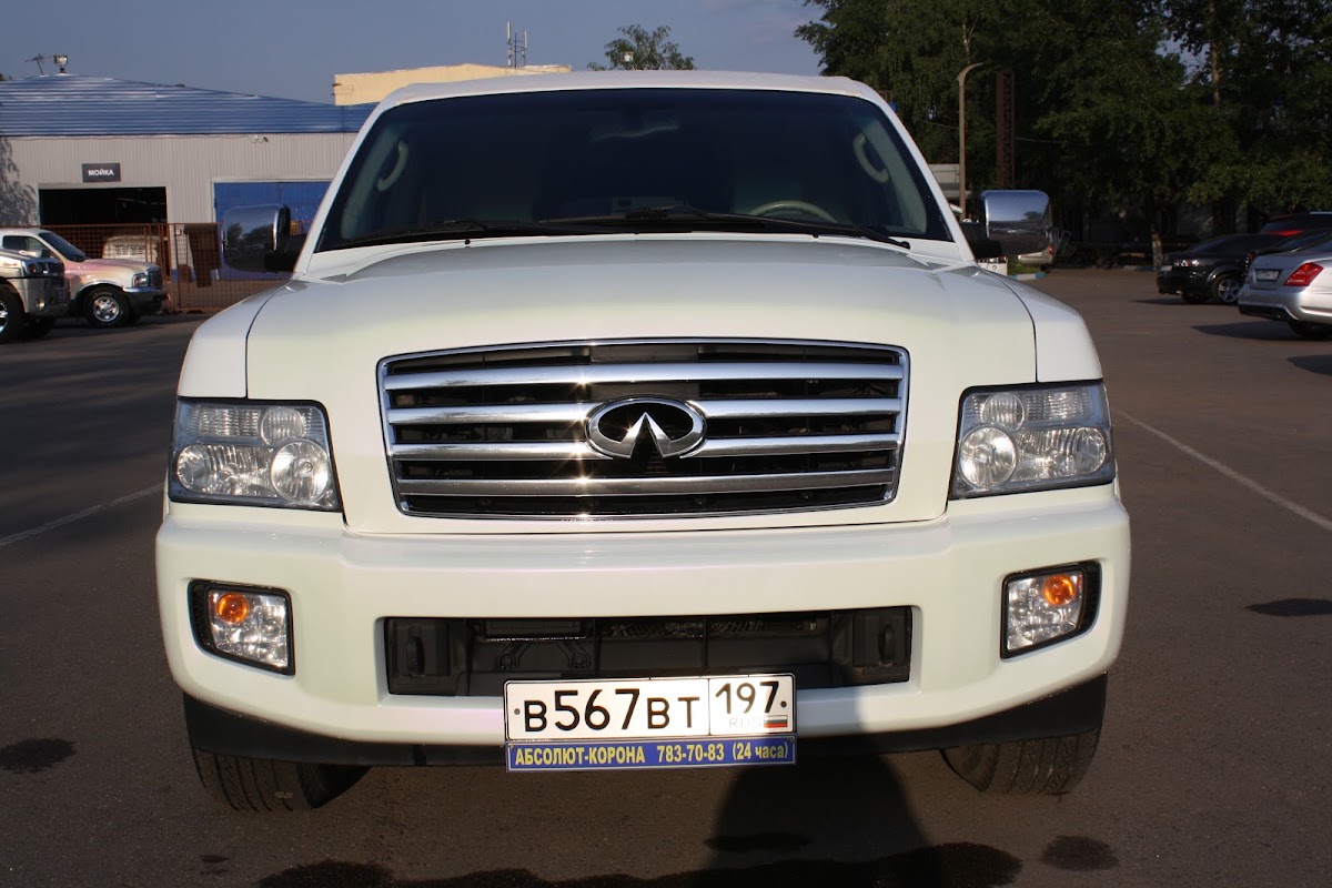 Infiniti QX56 гос № 567