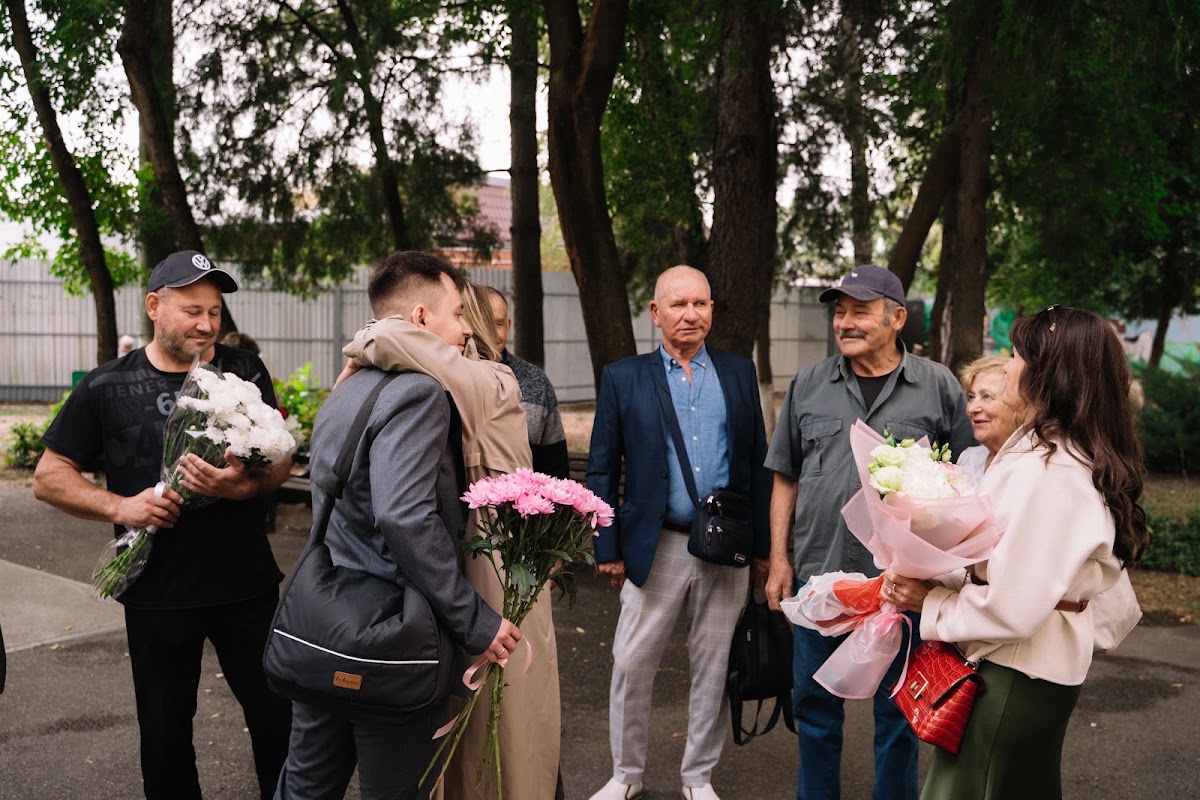 Фотосессия выписки малышки