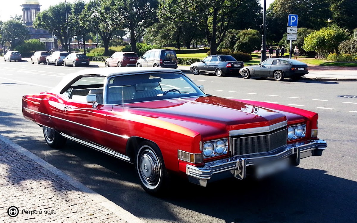 Cadillac Eldorado Red