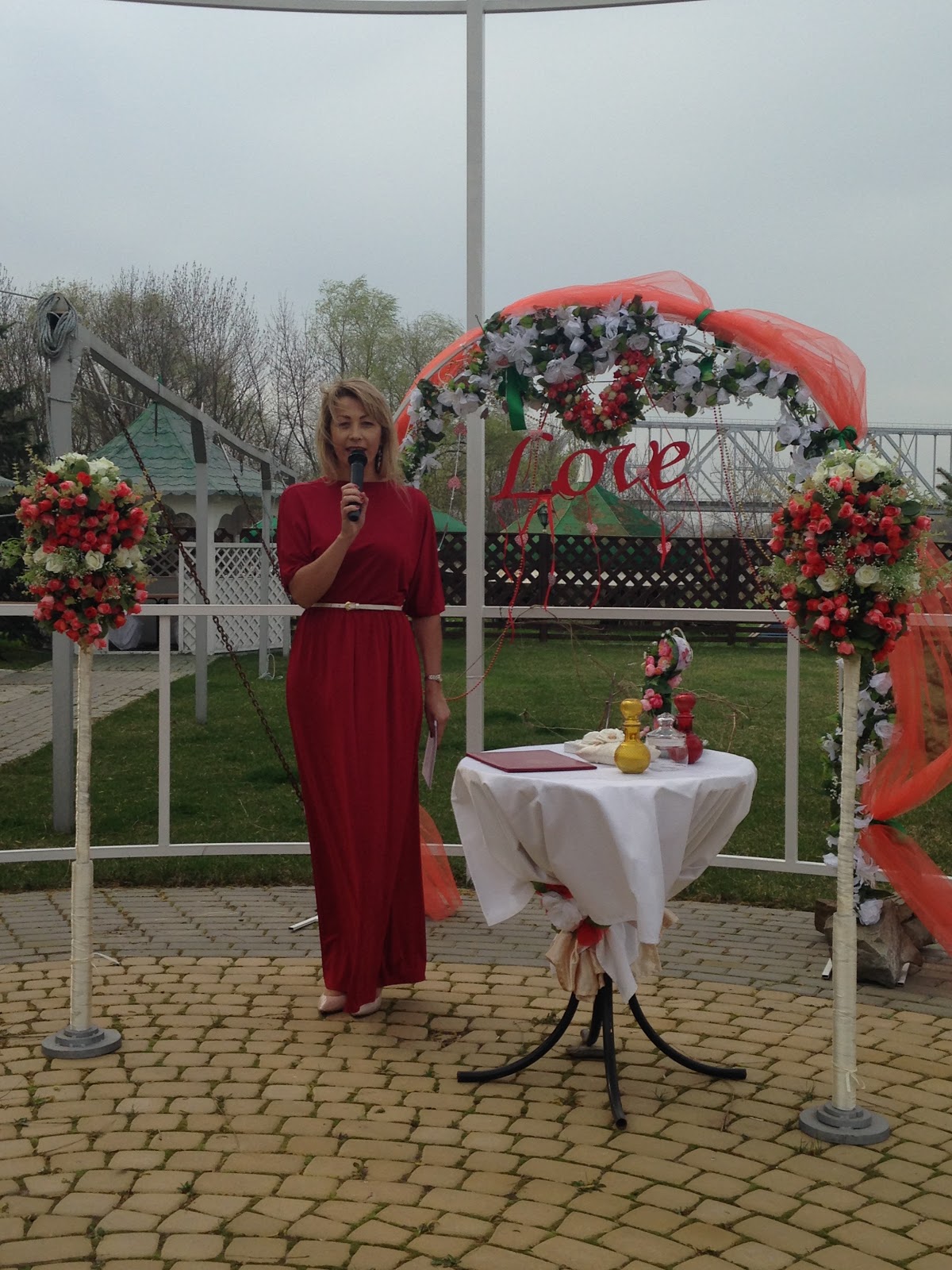 Выездная регистрация Владислава  и Юлии 18.04.2015г. "Жемчужина"
