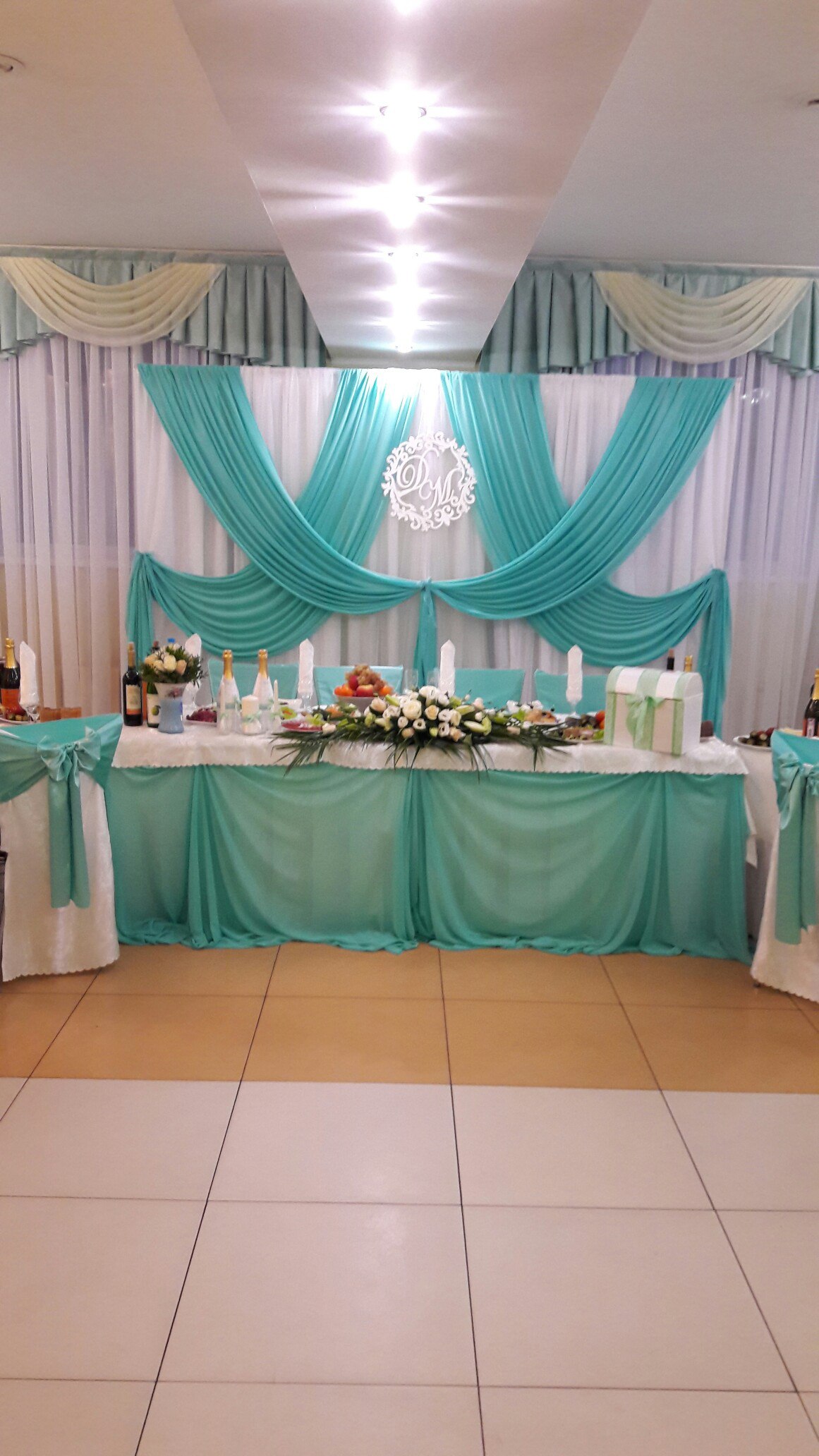 Портфолио: Оформление свадебного зала