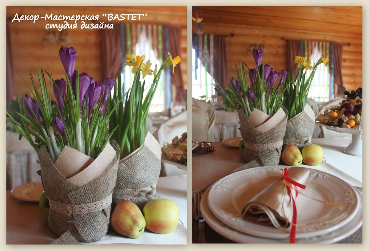Свадьба в стили эко-ФРЕНДЛИ