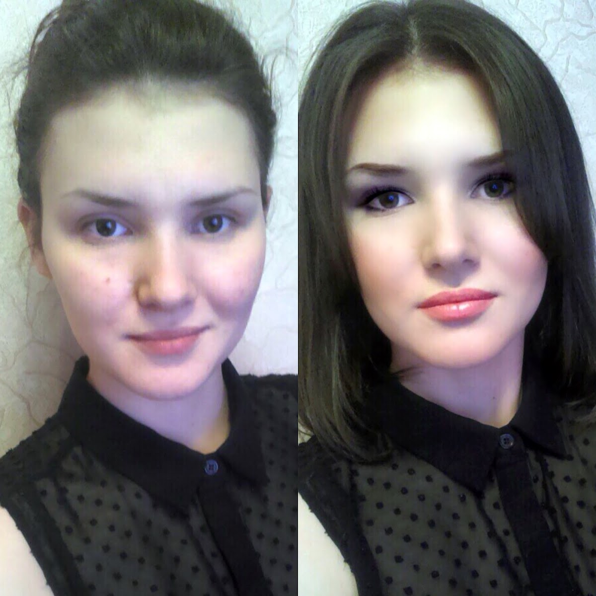 До и после