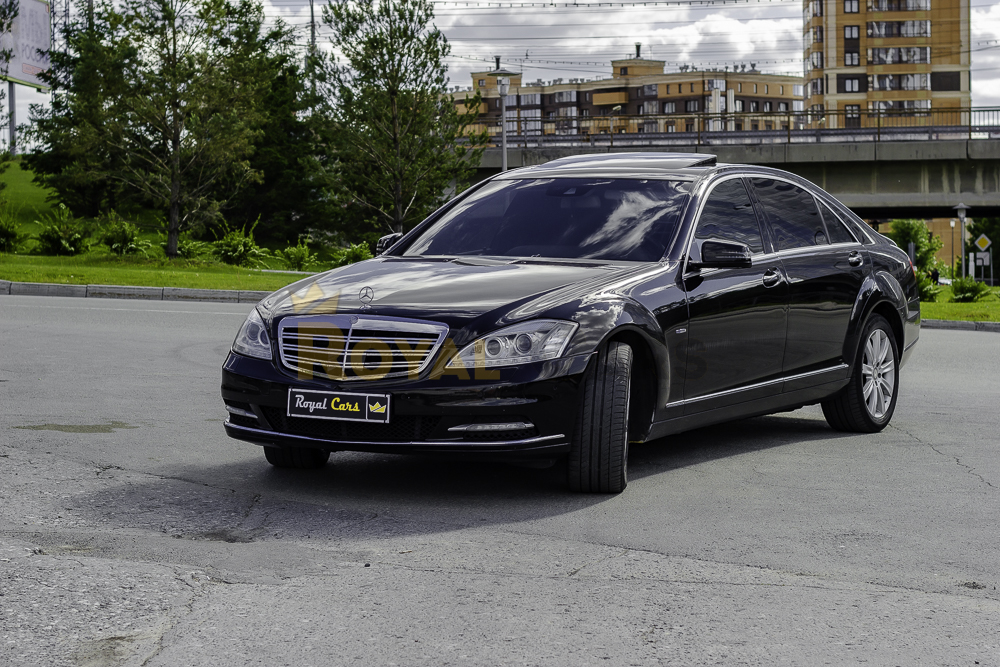 Mercedes-Benz S-class W221 Restyling Черный