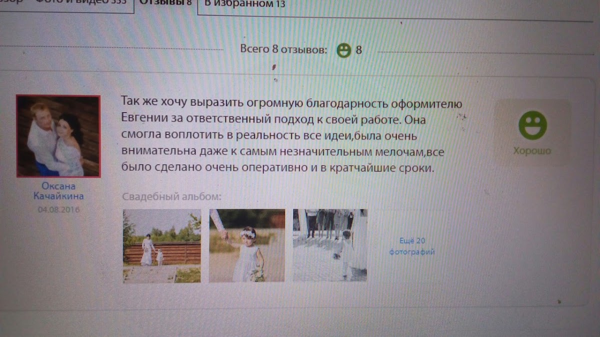 Отзывы от моих любимых..