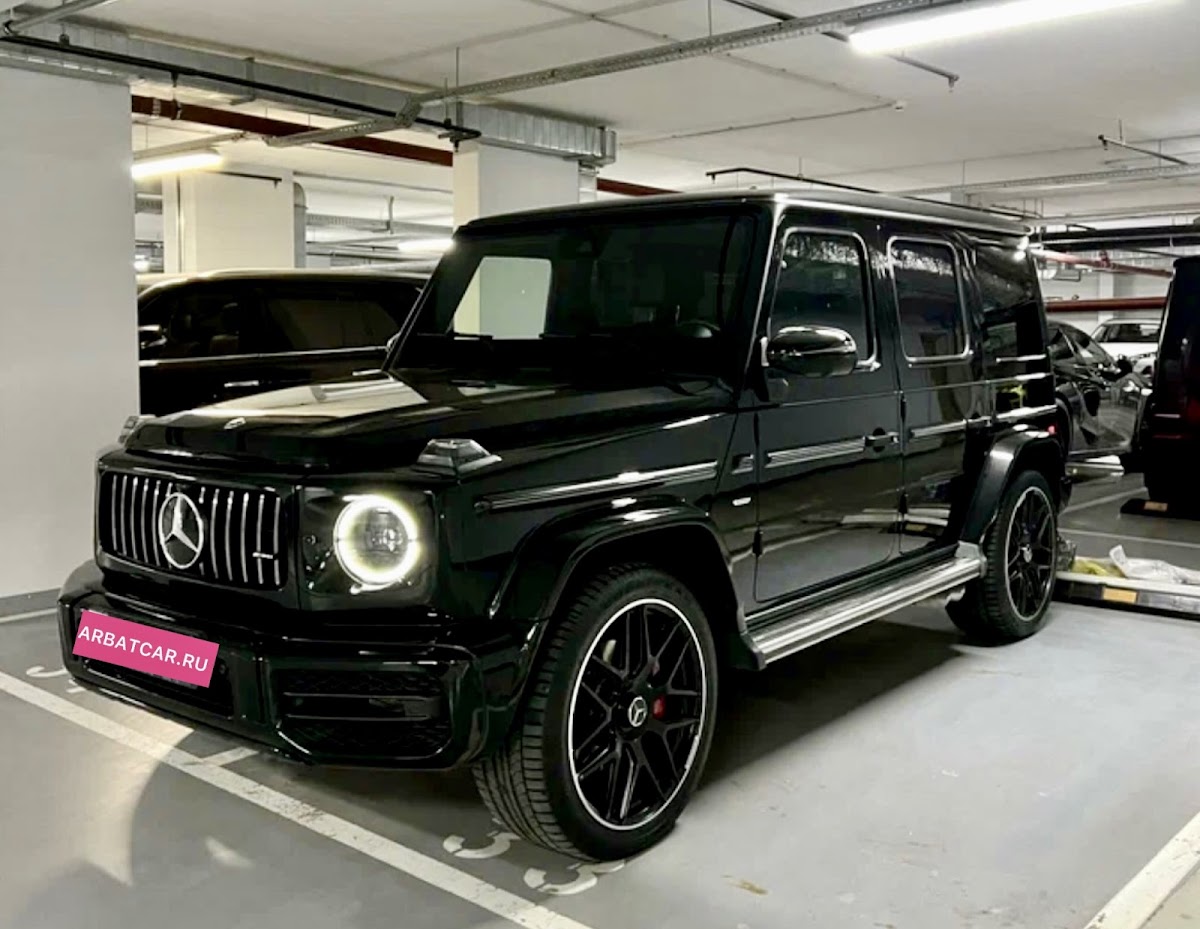 Merсedes G-class (гелендваген) черный — кадр 2 из 4
