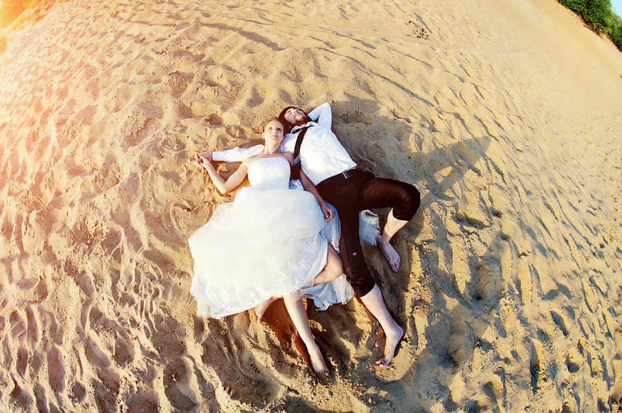 Александр и Анна. Trash the dress