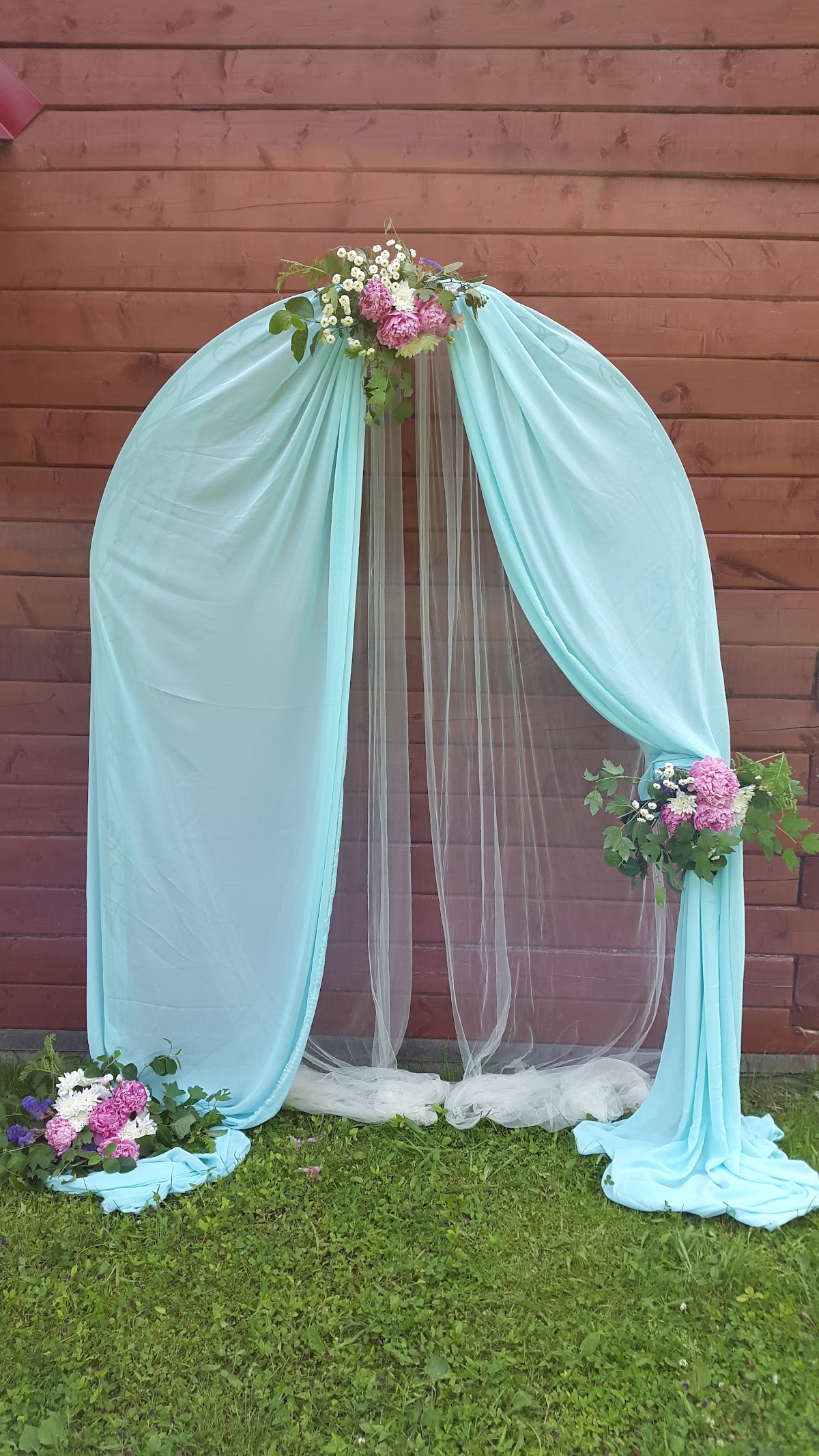 Портфолио: Оформление свадебной арки