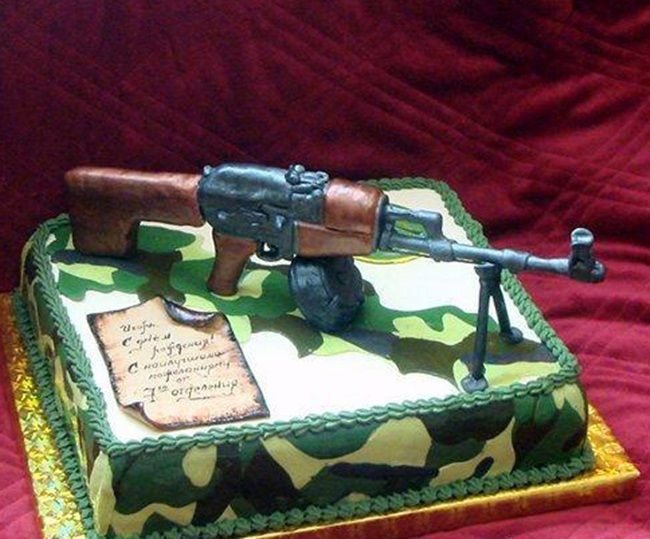 Мужской торт