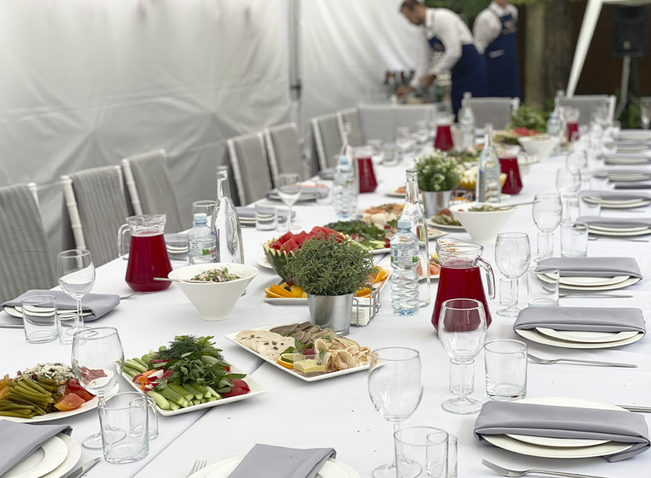 Банкеты от Gurmanoff catering