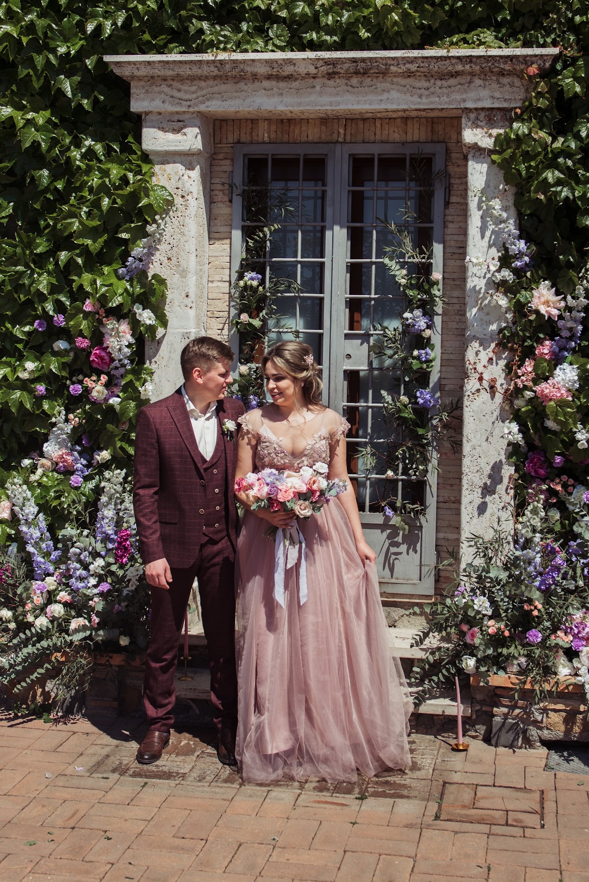 Italy. Wedding day