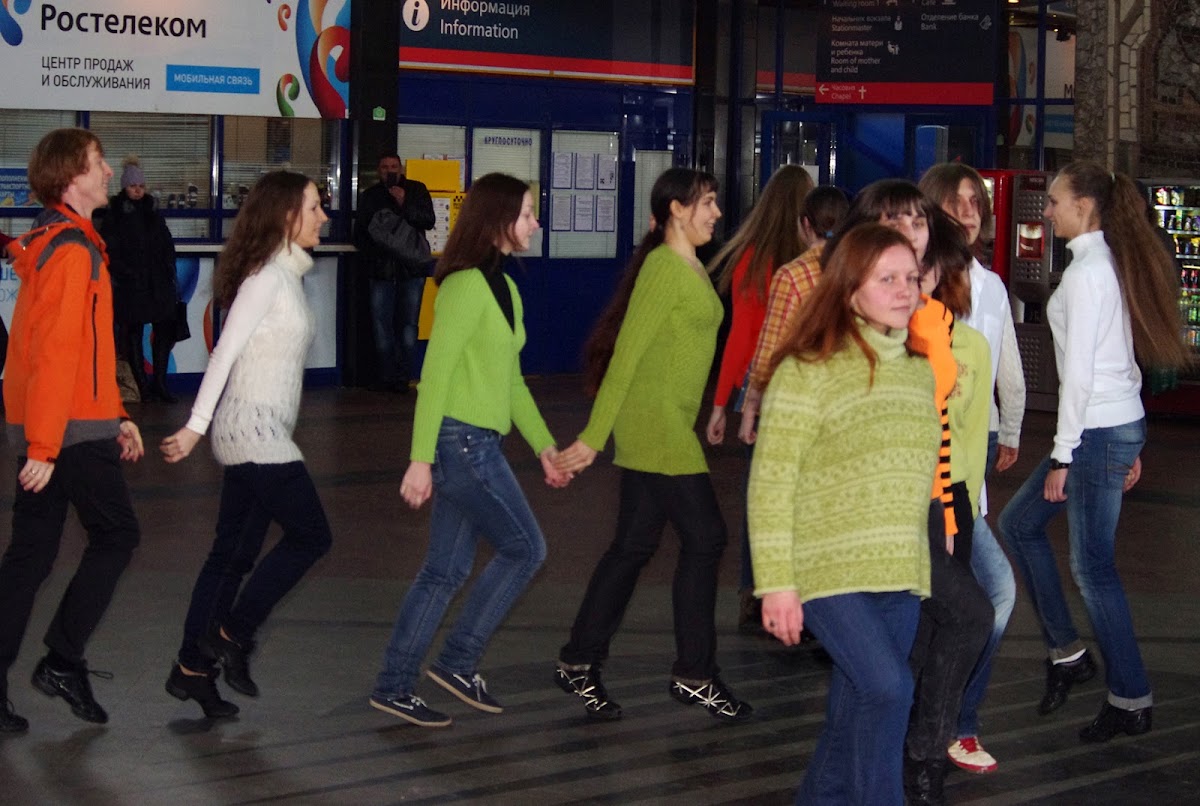 FLASHMOB по Ирландским танцам