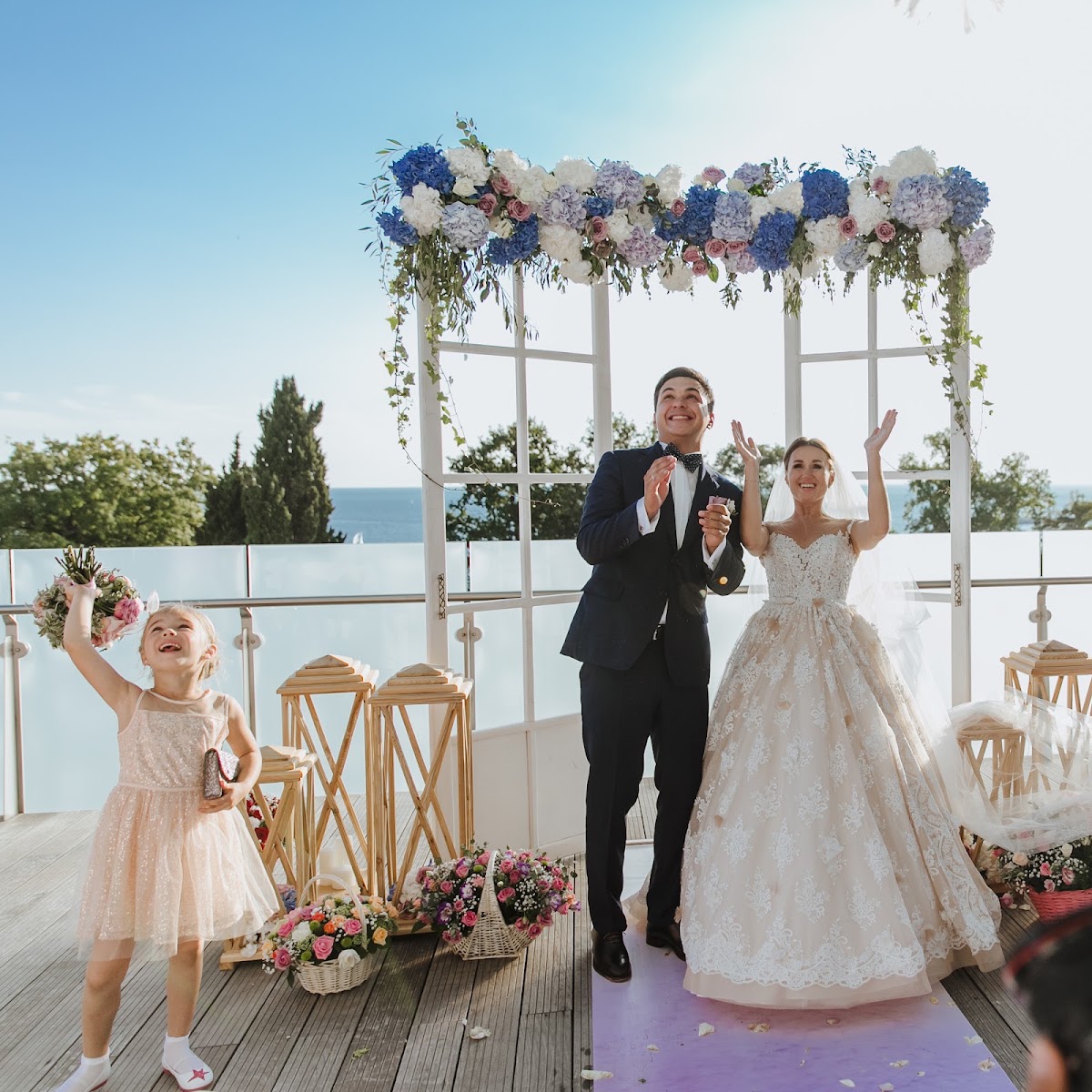 Wedding ceremony.Wedding planner Natalia Tretyakova