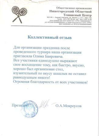 Отзывы