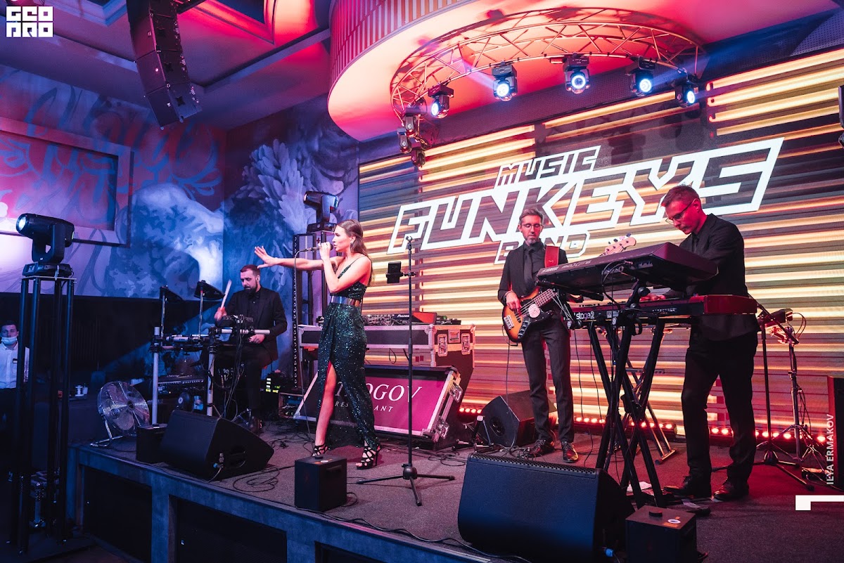 Кавер-группа Нижний Новгород Funkeys Music Band|Открытие ресторана STROGOV