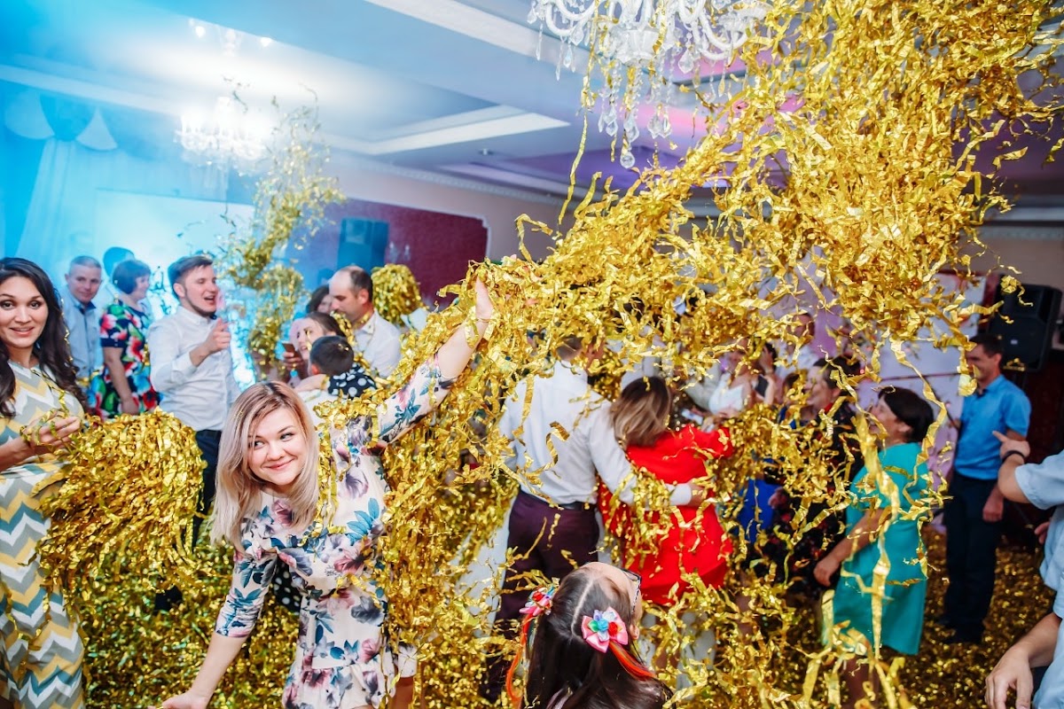 Фольга -шоу. "Silver party " и "Golden show"