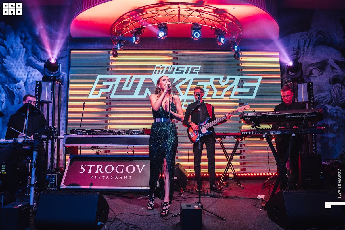Кавер-группа Нижний Новгород Funkeys Music Band|Открытие ресторана STROGOV