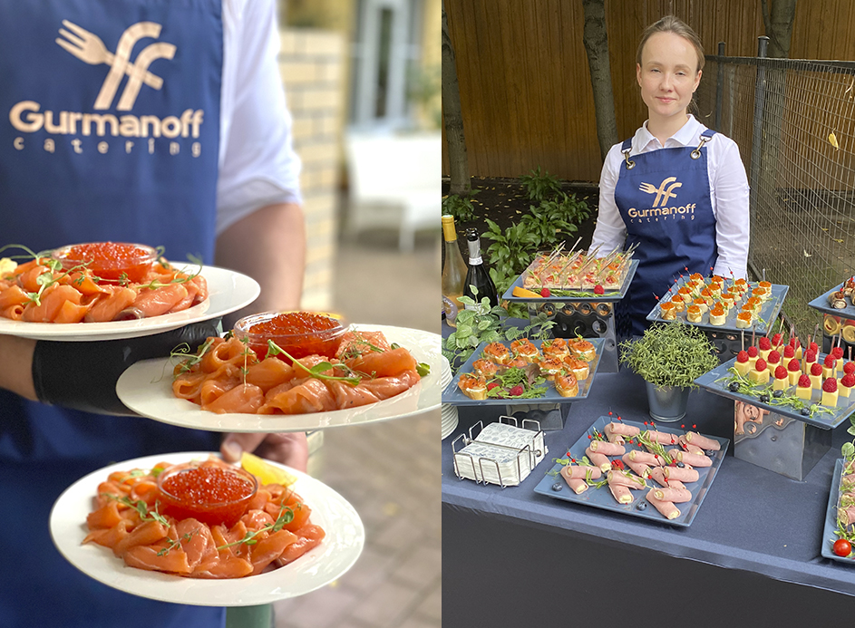 Банкеты от Gurmanoff catering