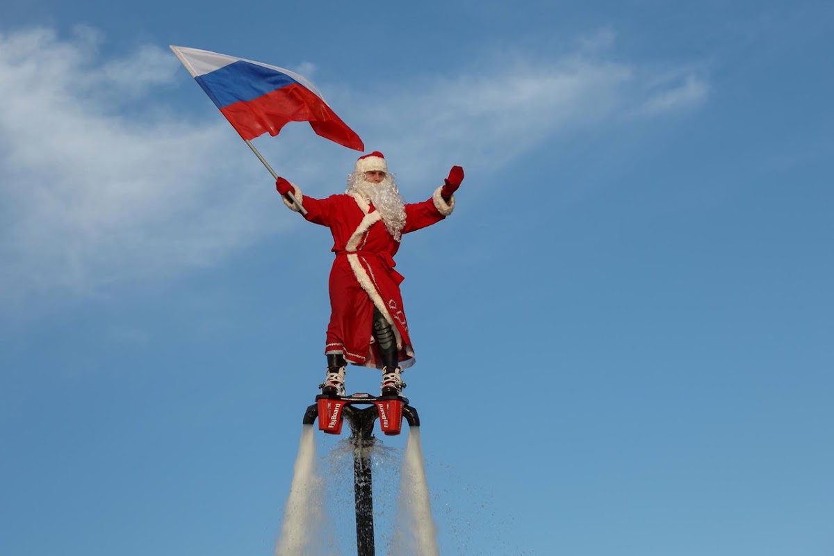 Флайборд шоу