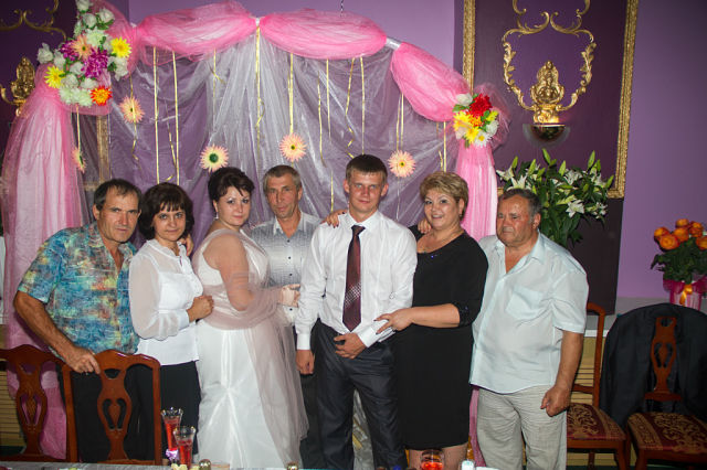 Самая веселая пара Яшины Леша и Оксана, 1.09.2012