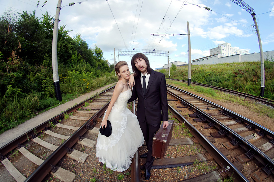 Александр и Анна. Trash the dress