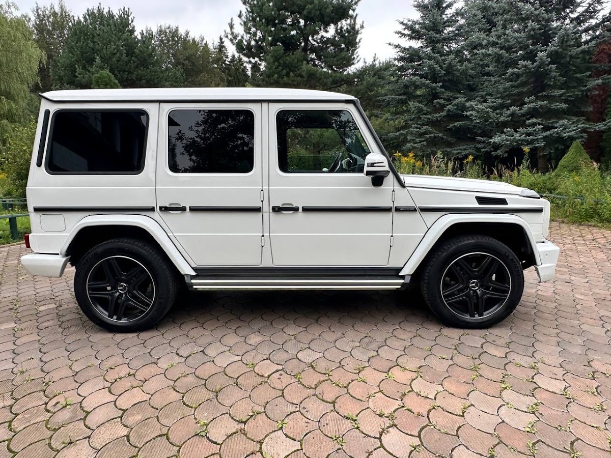 Mercedes-Benz G класс AMG Гелентваген белый — кадр 3 из 7