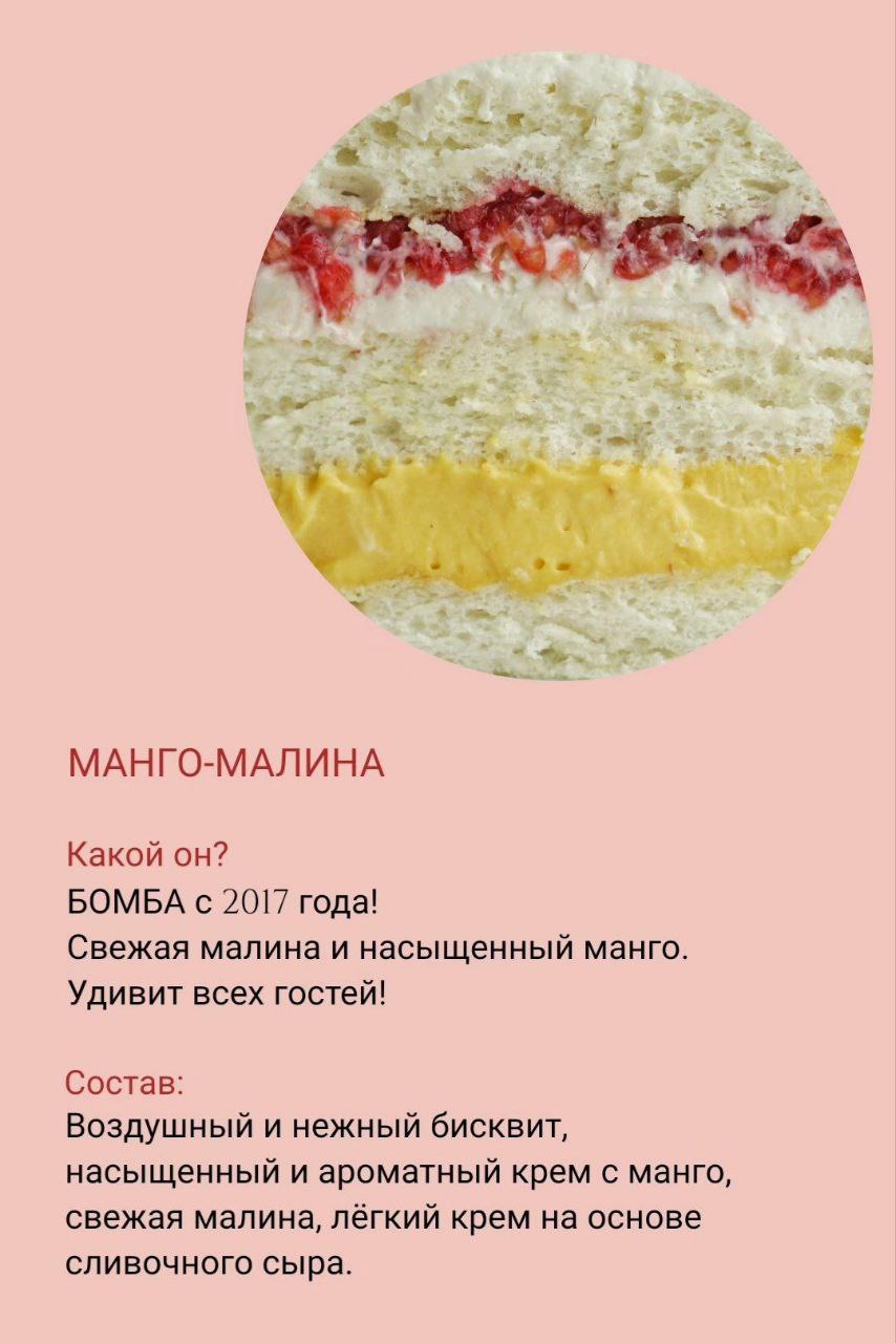 Начинки для тортов