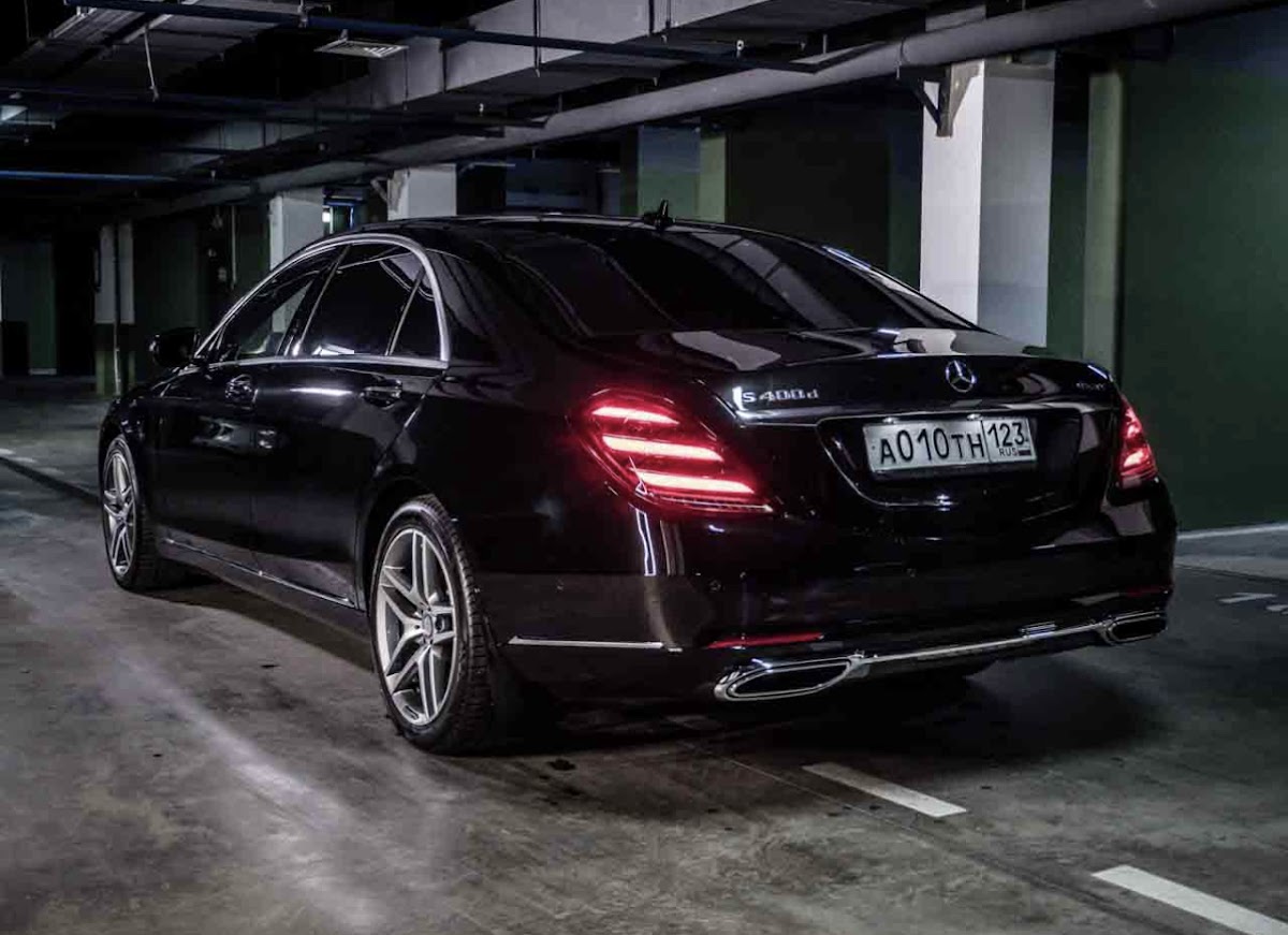 Mercedes S222 long restail — кадр 2 из 6
