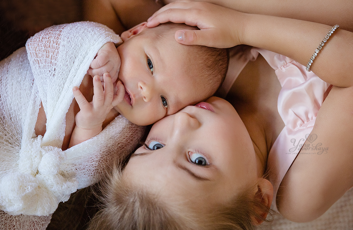 Newborn фотосессия новорожденных