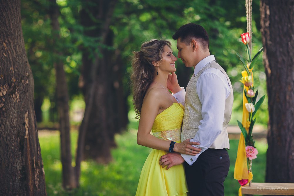 Декор love-story. Ильдар и Надя