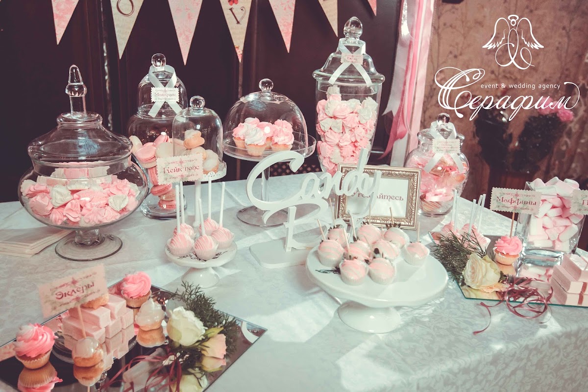 Rose and white wedding