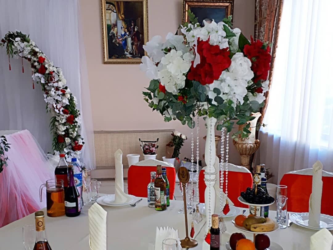 Свадьба в красном цвете