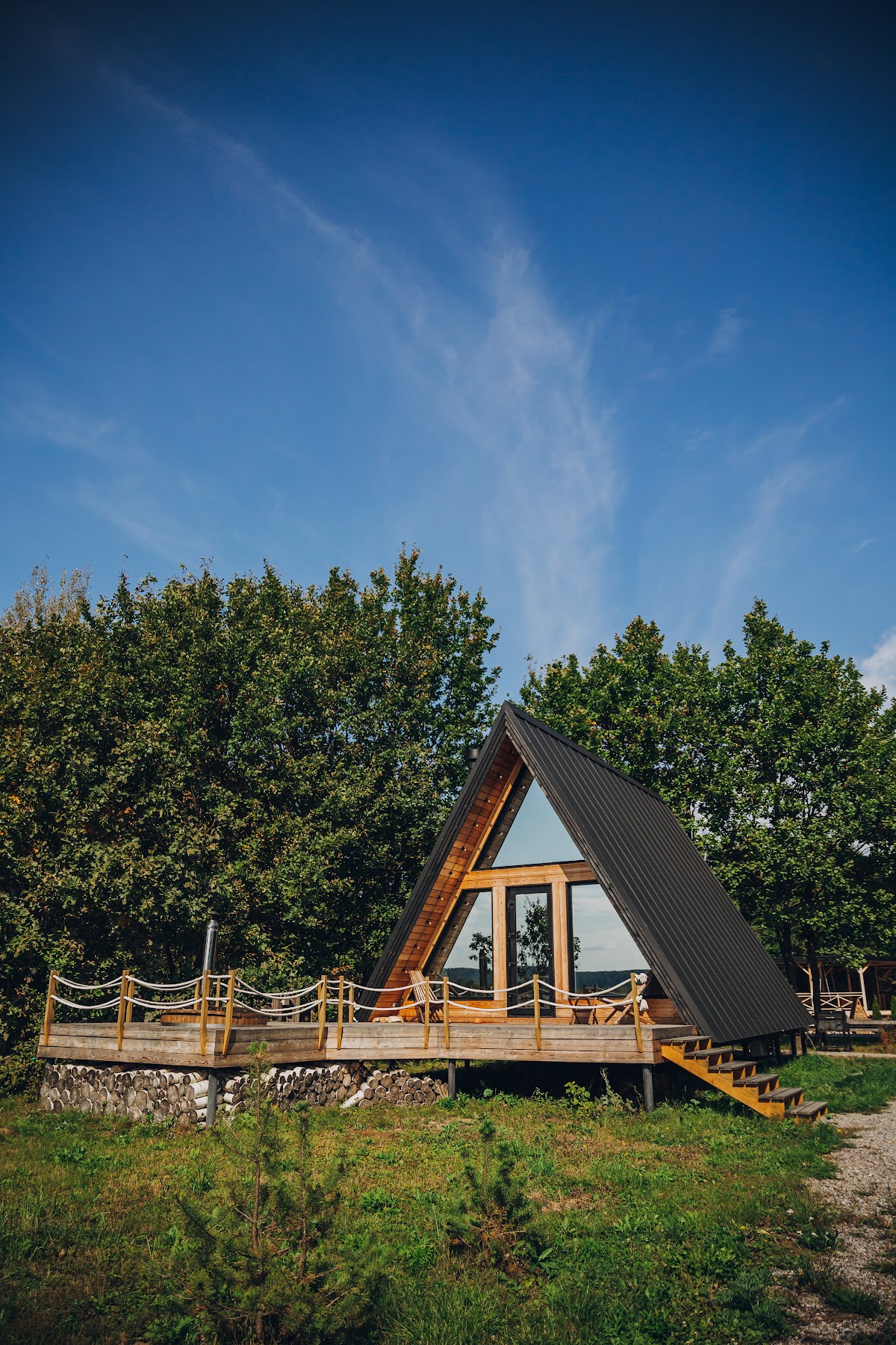 Дом A-Frame 1