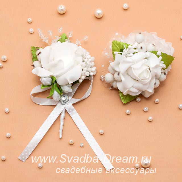Бутоньерки свидетелей