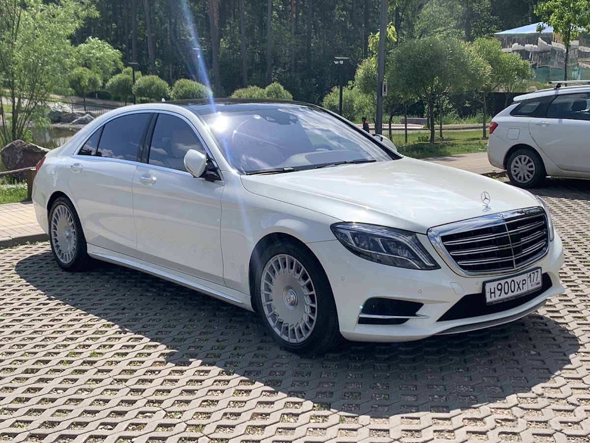 Мерседес S500 AMG(w222) гос.N900