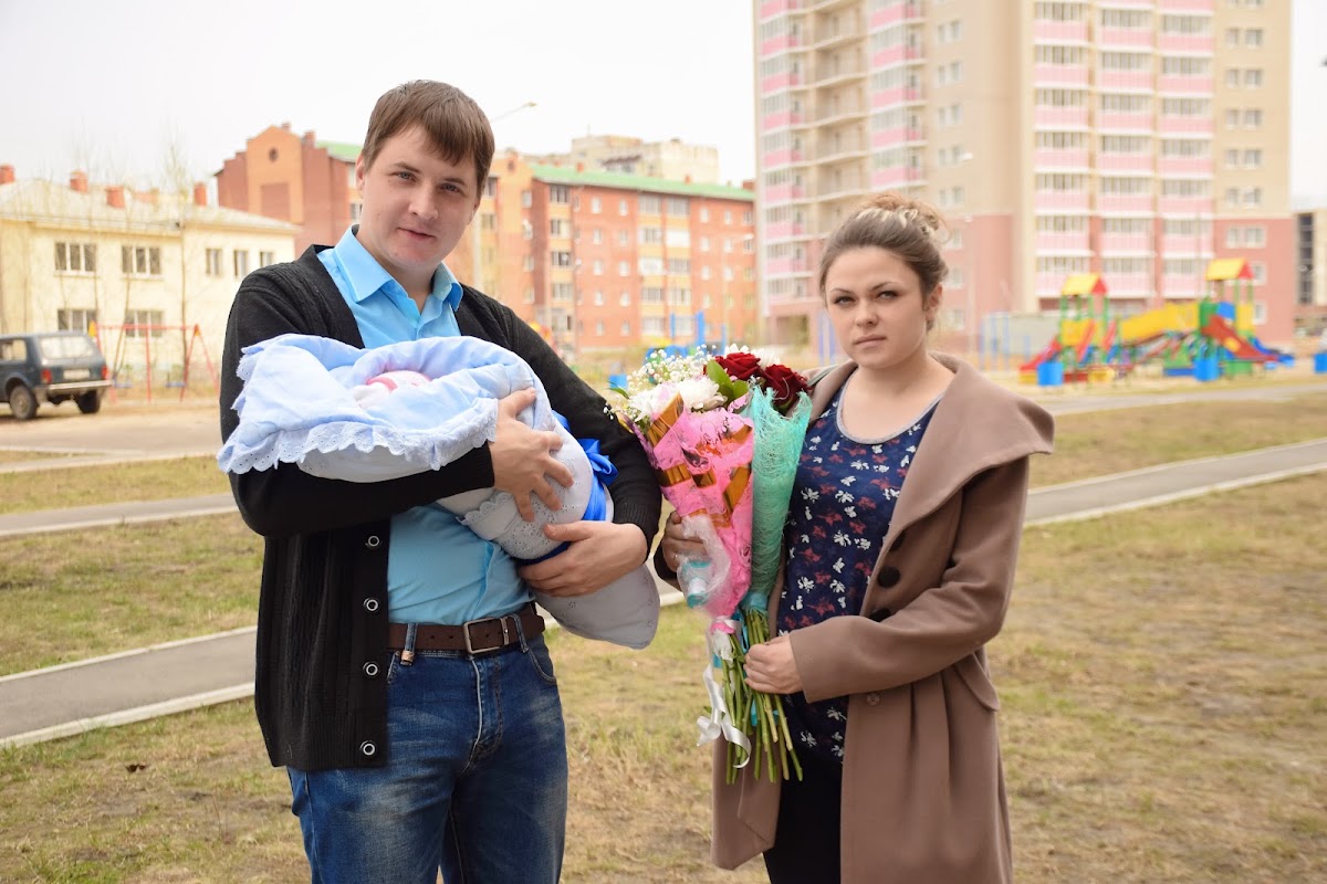 Портфолио: Выписка из роддома