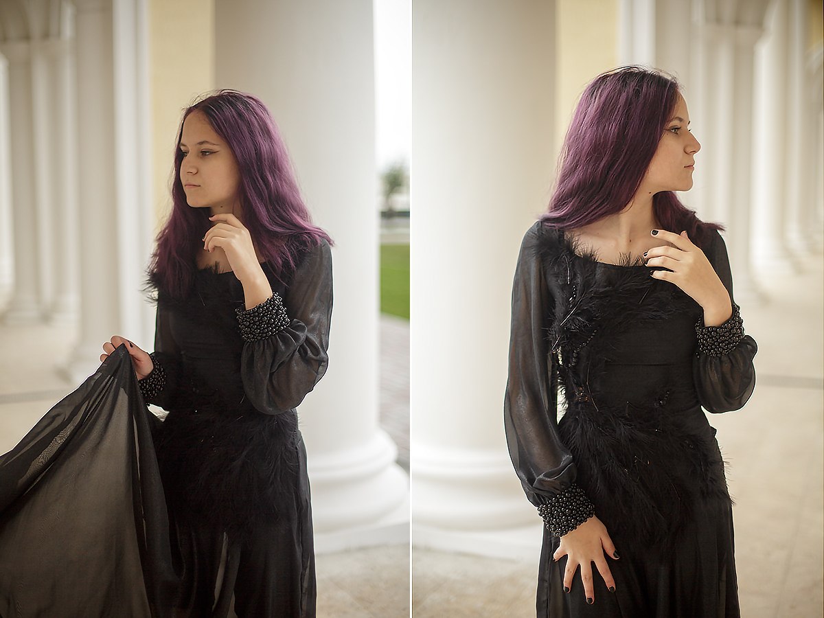 Портрет | Violet & Black