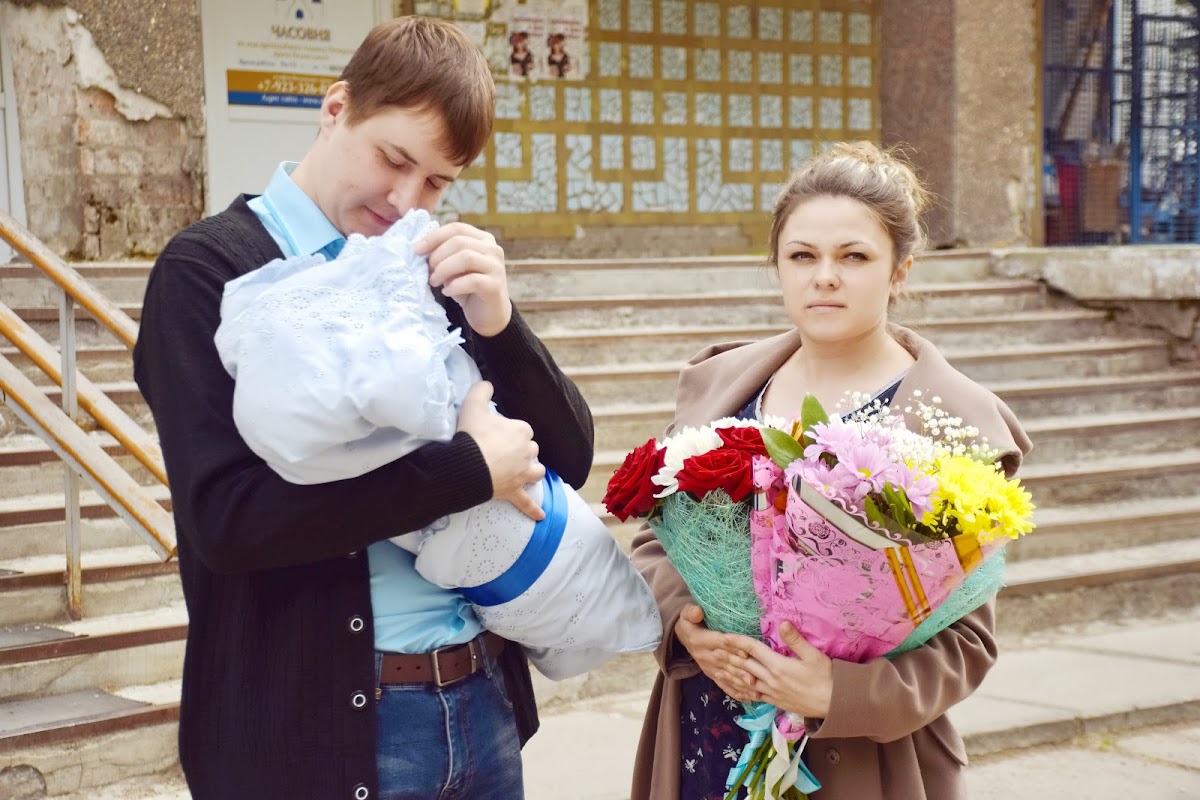 Портфолио: Выписка из роддома