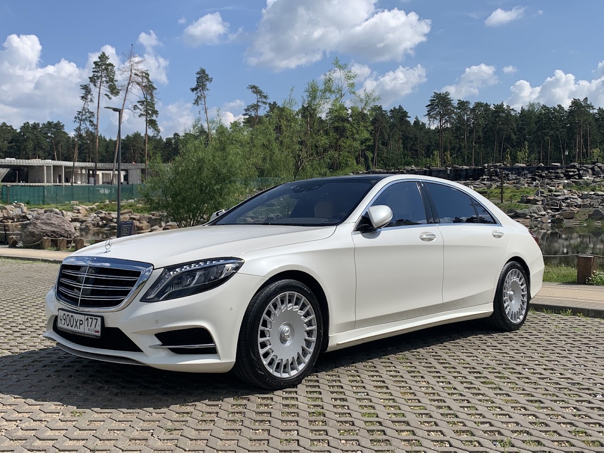 Мерседес S500 AMG(w222) гос.N900