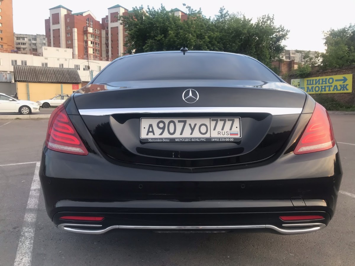 Mercedes-Benz Sкласс 222 AMG