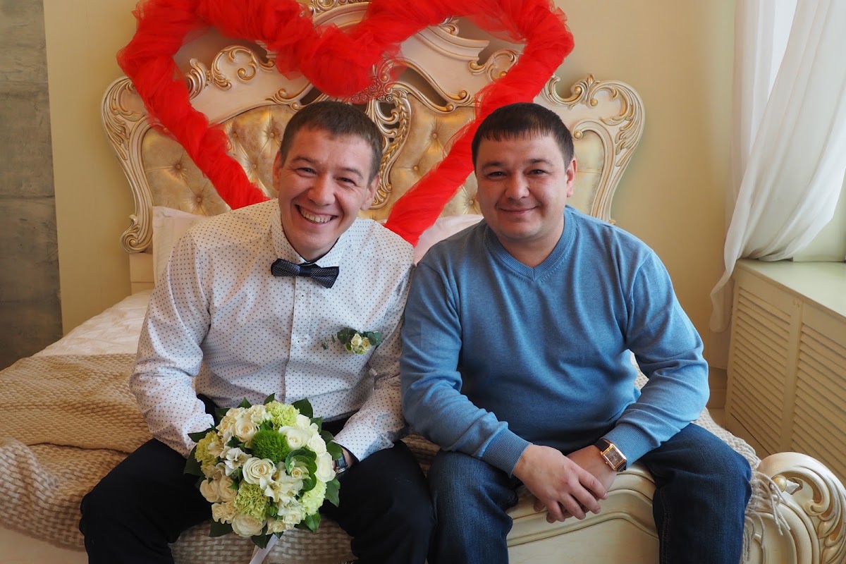 Аня и Виталий