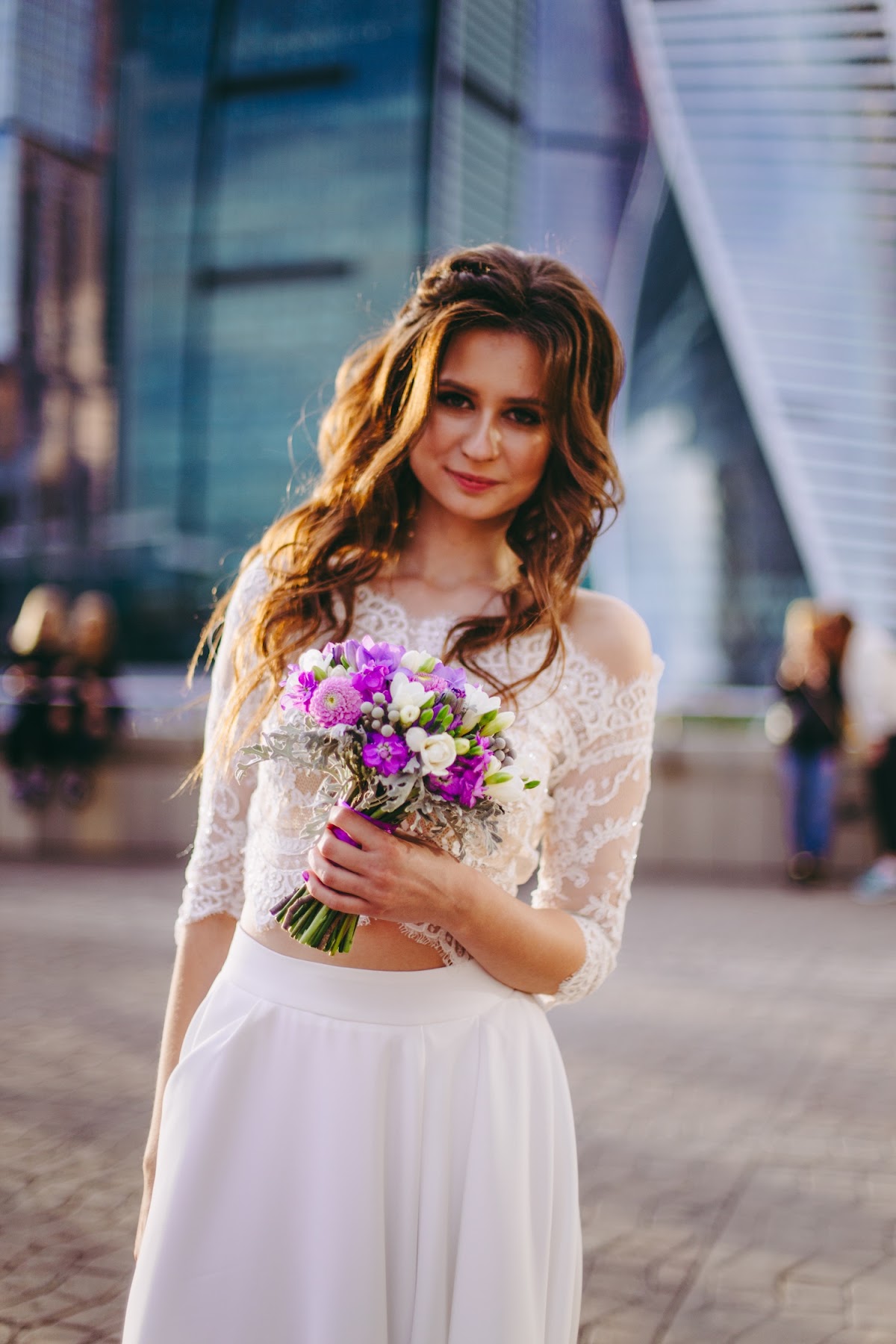 Royal violet wedding в отеле "Кроун Плаза"