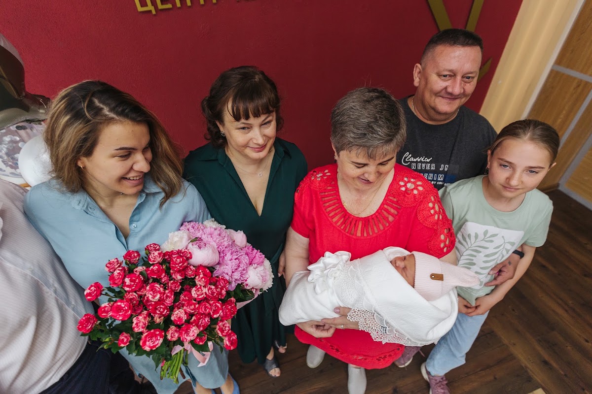 Портфолио: Выписка из роддома